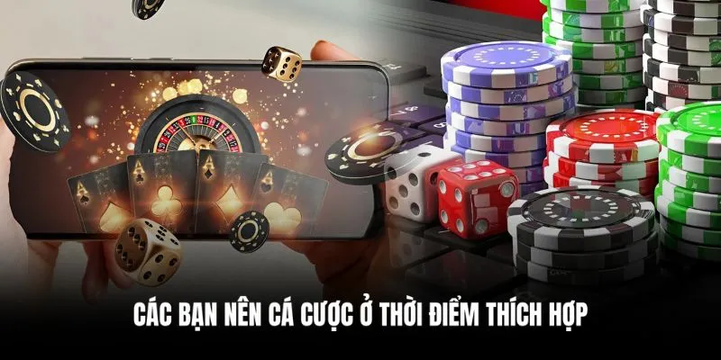 Các bạn nên cá cược ở thời điểm thích hợp
