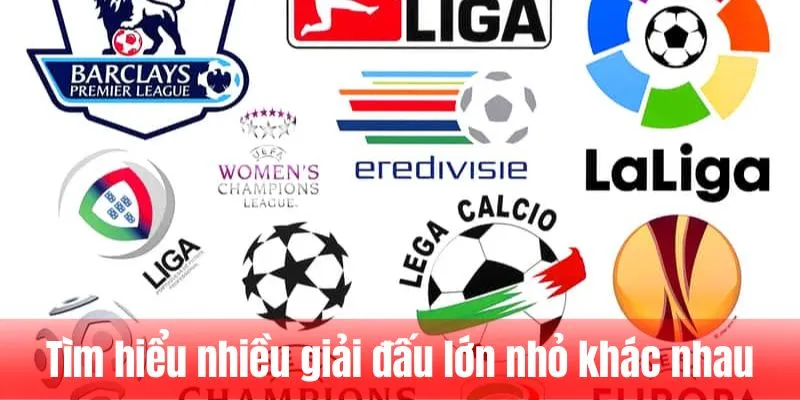 Tìm hiểu nhiều giải đấu lớn nhỏ khác nhau